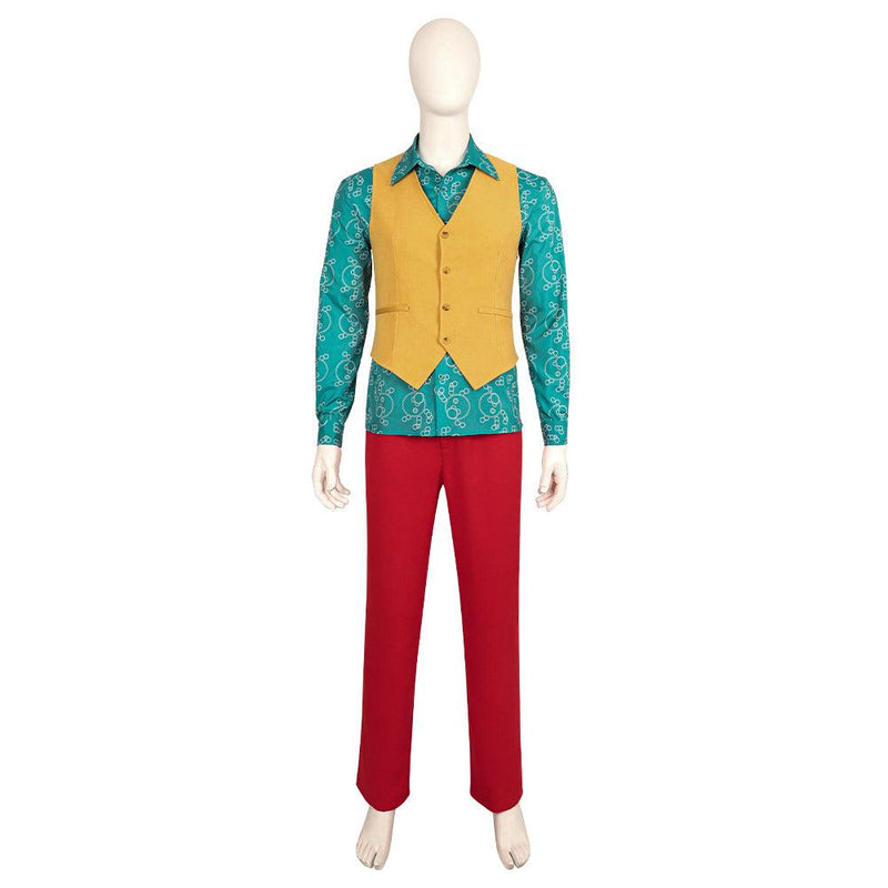 Joker Red Suit 2024 Movie Joker: Folie À Deux Joker Uniform Cosplay Costume
