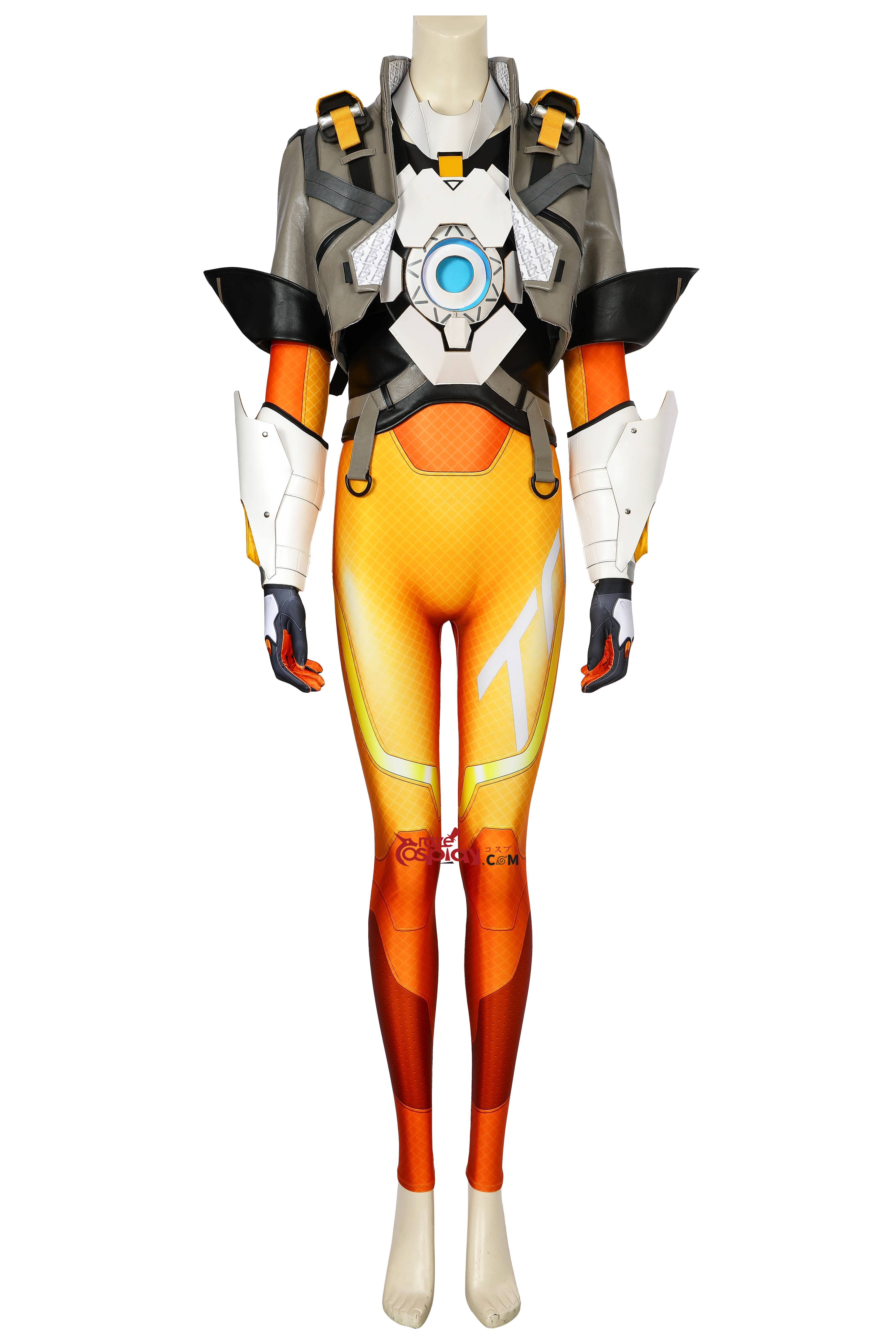 OW Tracer Cosplay Costume