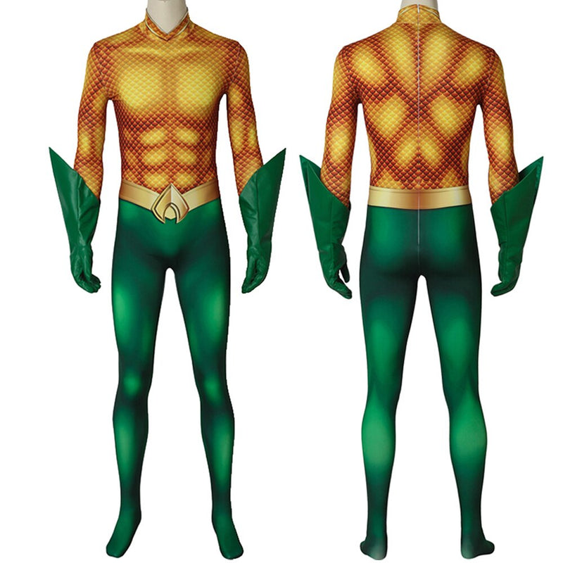 Dc Justice League Aquaman Arthur Curry Outfit Cosplay Costume