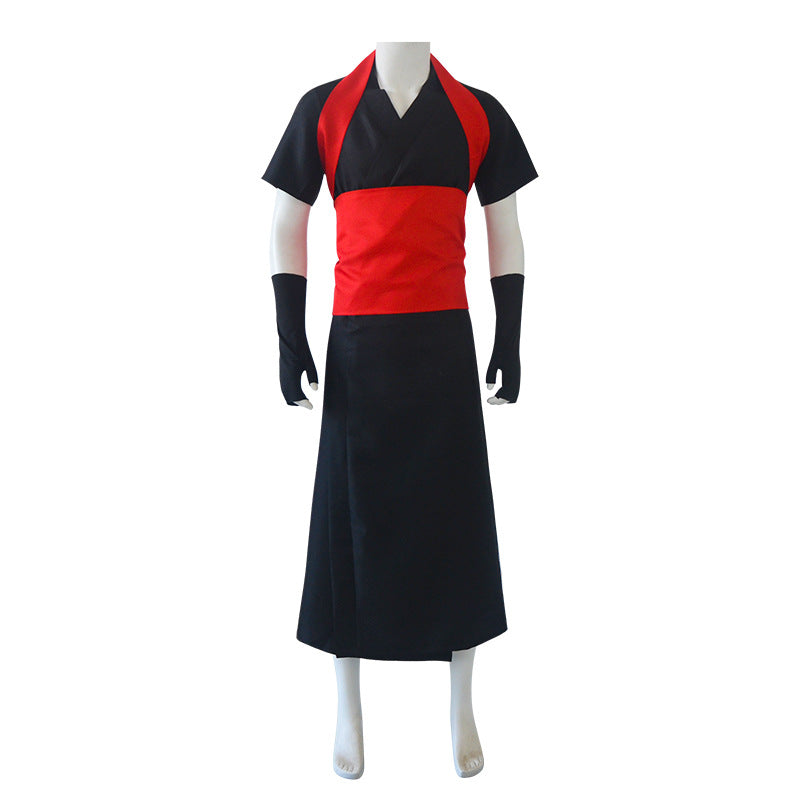 Naruto Temari Black Uniform Cosplay Costume