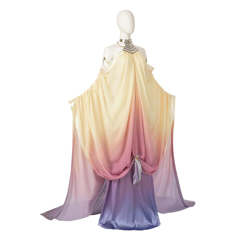 Padme Dress SW 2 Attack of The Clones Padme Amidala Gown Outfit Cosplay Costume