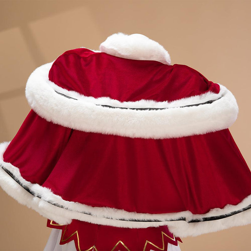 Anime C.C. Christmas Dress Outfit Cosplay Costume
