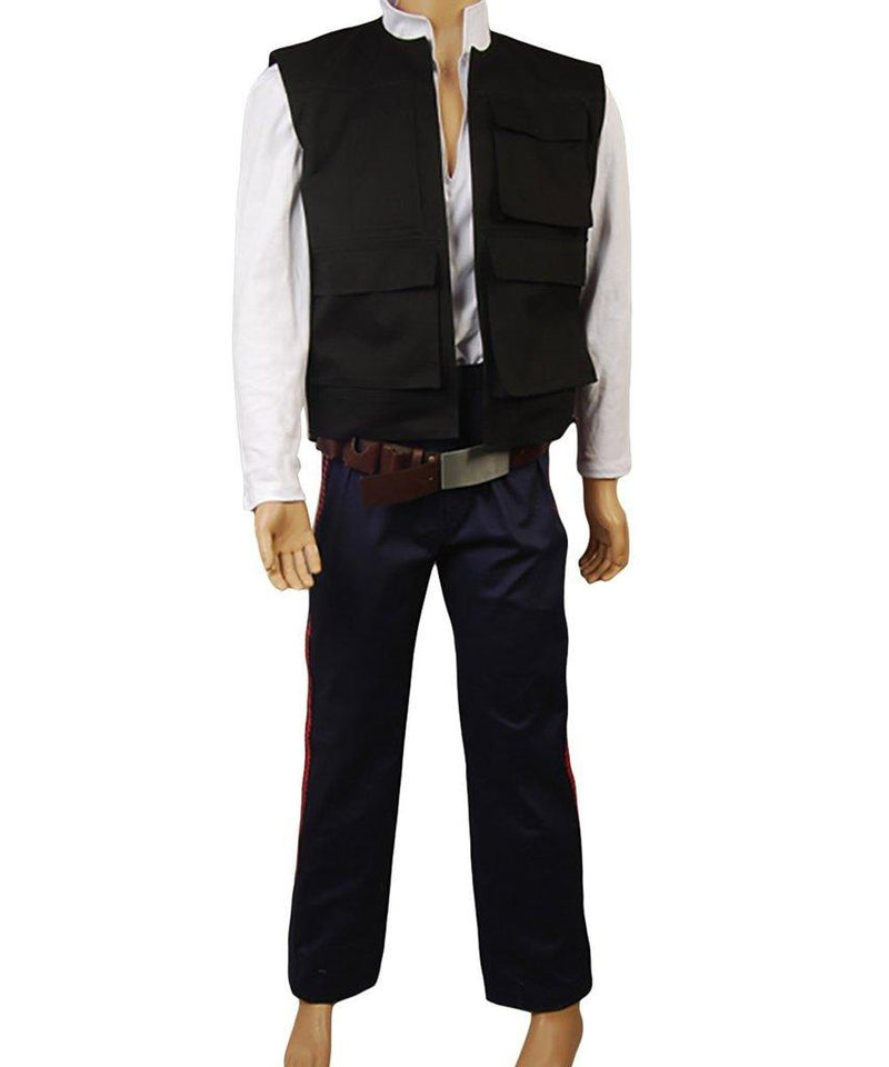 Star Wars Anh A New Hope Han Solo Costume Vest Shirt Pants - CrazeCosplay