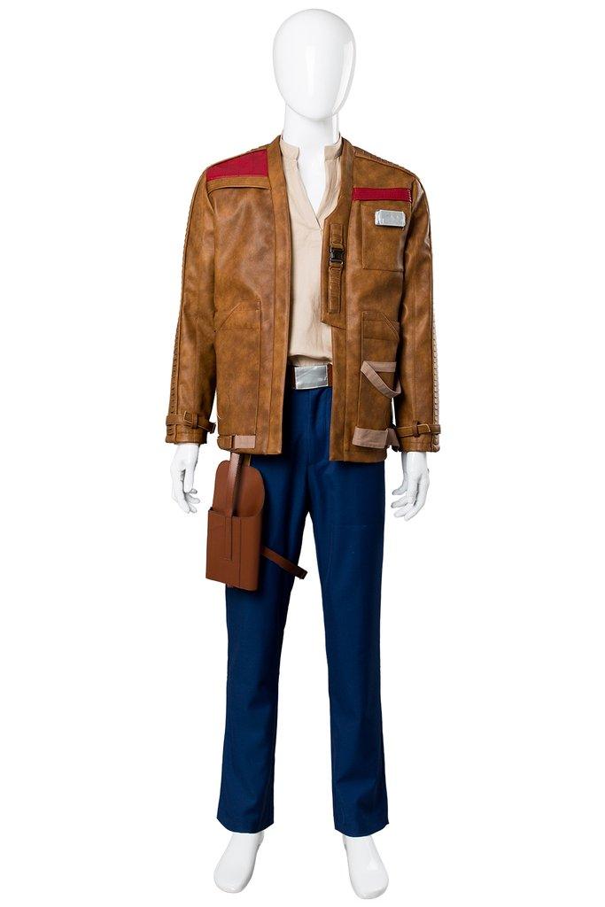Star Wars 8 The Last Jedi Finn Outfit Cosplay Costume - CrazeCosplay