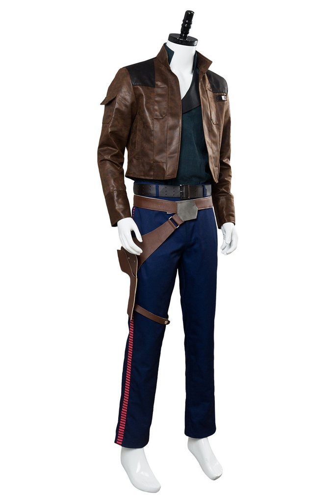 Solo A SW Story Han Solo Outfit Jacket Suit Cosplay Costume