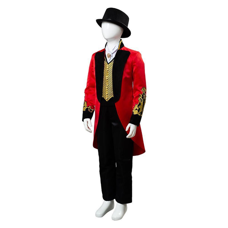 Movie The Greatest Showman P T Barnum Cosplay Costume For Kids - CrazeCosplay