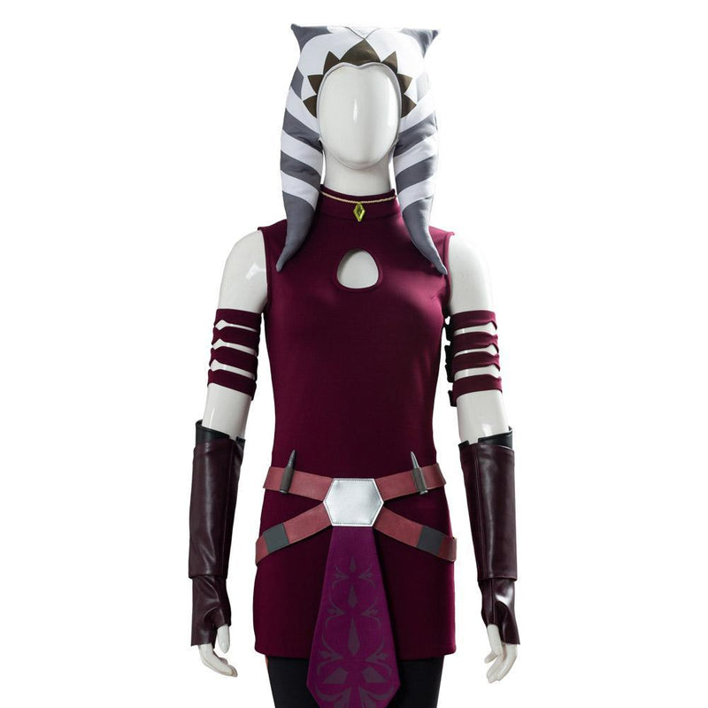 Ahsoka Tano Star Wars The Clone Wars Suit Cosplay Costume - CrazeCosplay