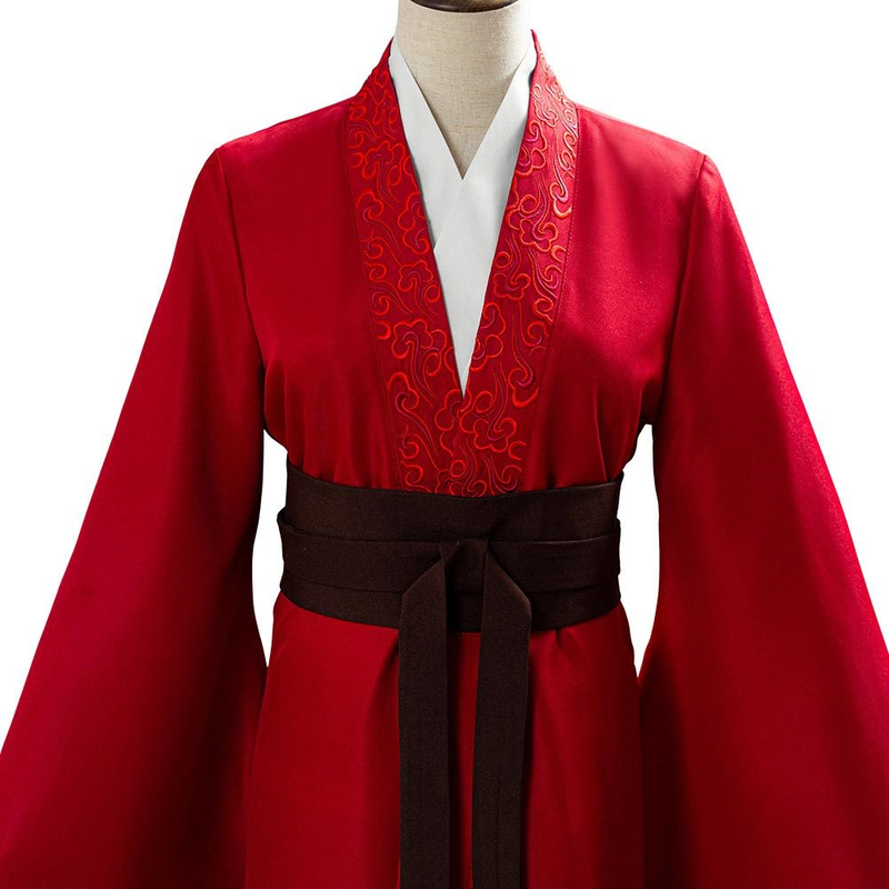 Movie Mulan Womens Garments Mulan Hanfu Cosplay Costume - CrazeCosplay