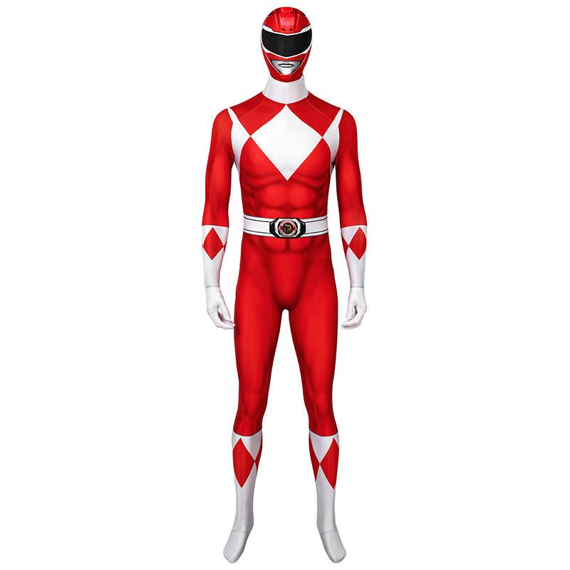 Mighty Morphin Power Rangers Red Ranger Cosplay Costume - CrazeCosplay