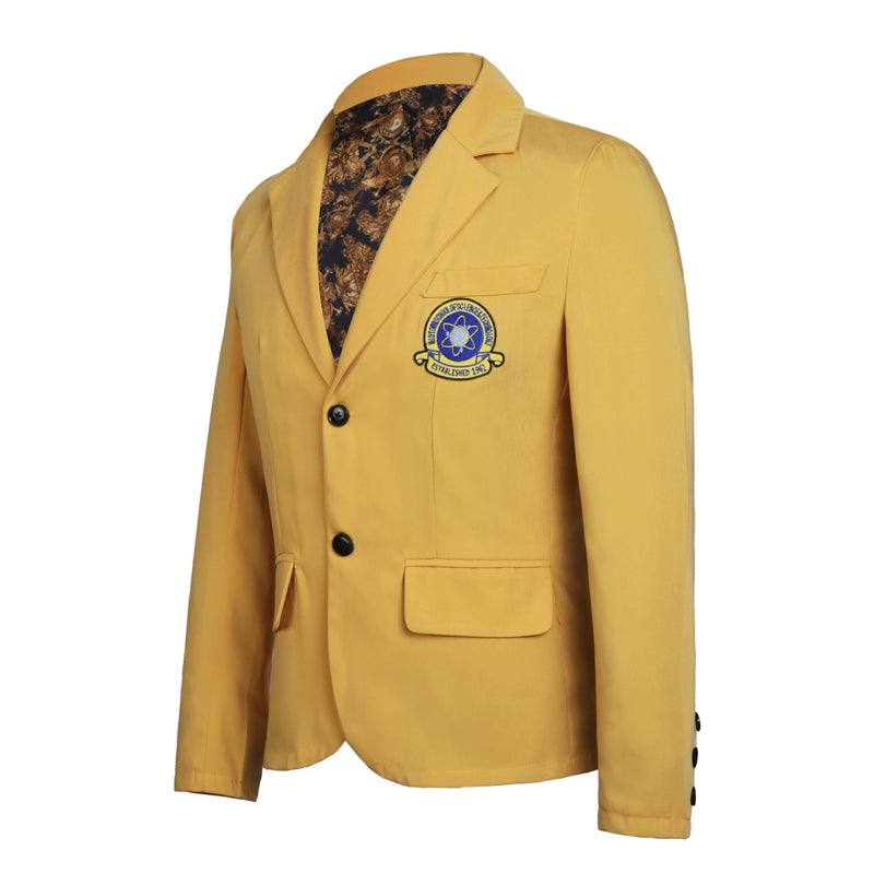 SpiderMan Homecoming Suit Yellow School Jacket Midtown costume