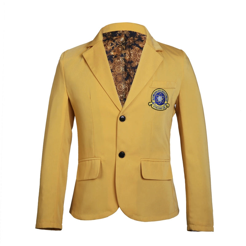 SpiderMan Homecoming Suit Yellow School Jacket Midtown costume