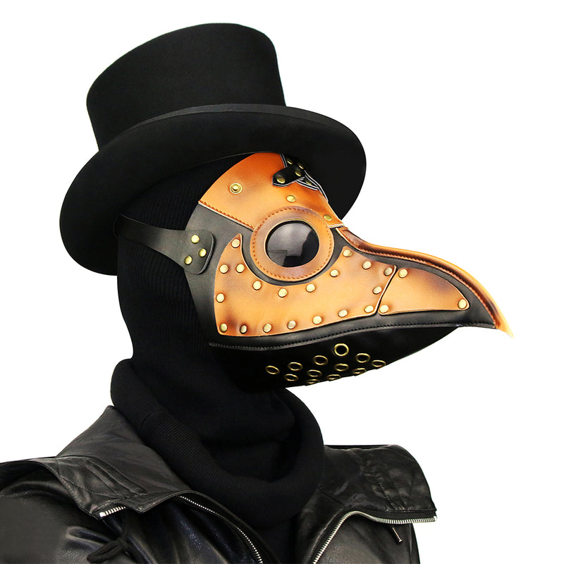 Plague Doctor Mask Long Nose Bird Steampunk Beak Mask Cosplay Props - CrazeCosplay