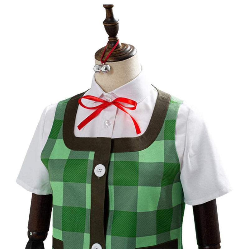 Game Animal Crossing Isabelle Halloween Women Uniform Outfits Cosplay Costume - CrazeCosplay
