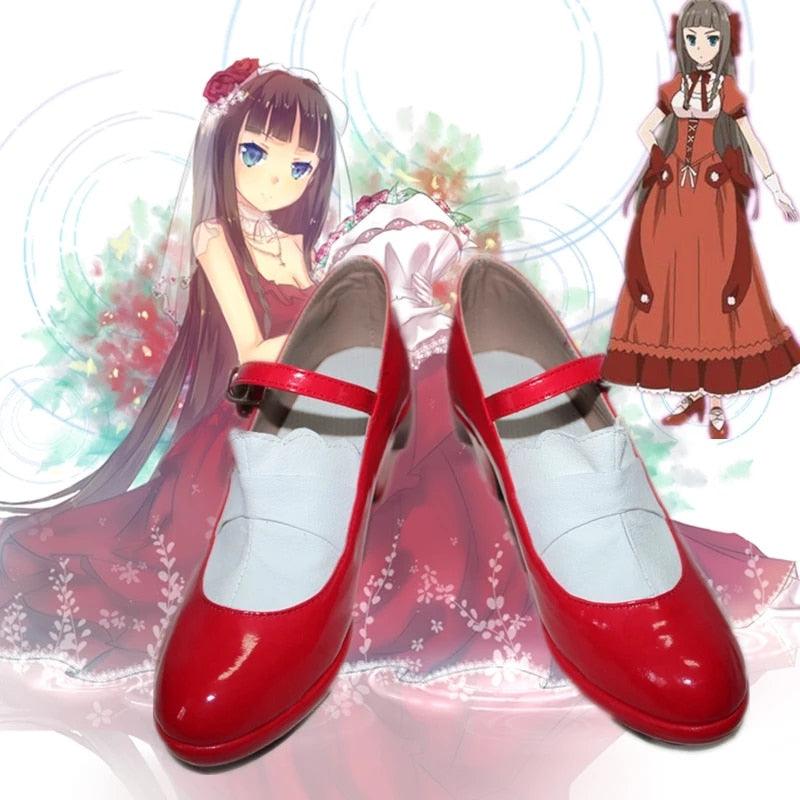 problem children are coming from another world kud asuka cosplay shoes - CrazeCosplay