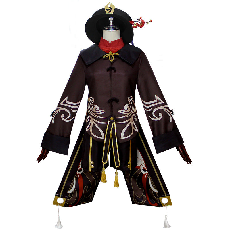 Genshin Impact HuTao Outfits Cosplay Halloween Costumes