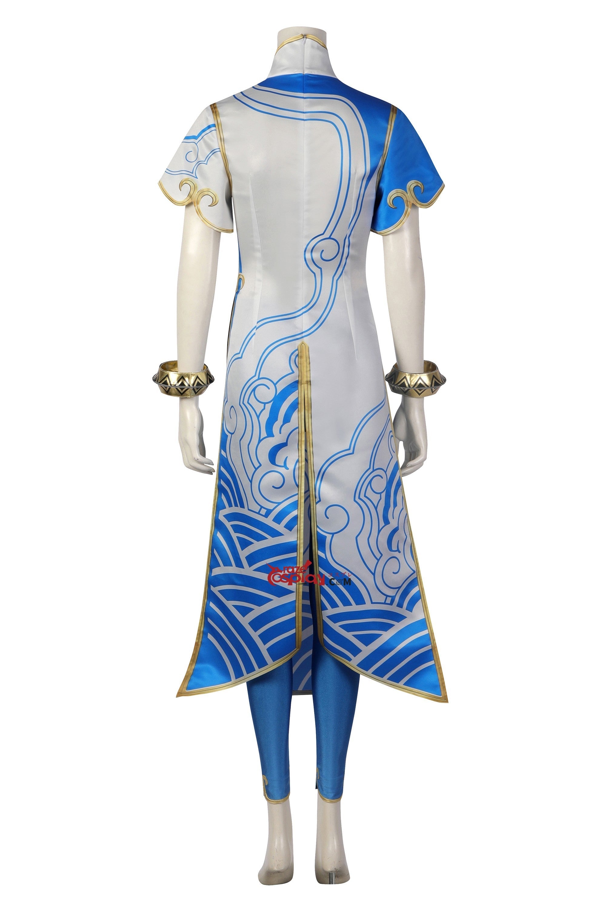 Street Fighter Chun Li Cheongsam Cosplay Costume