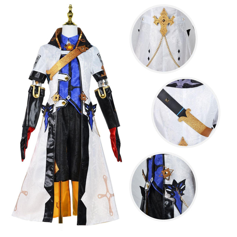 Genshin Impact Alchemist Albedo Cosplay Costume