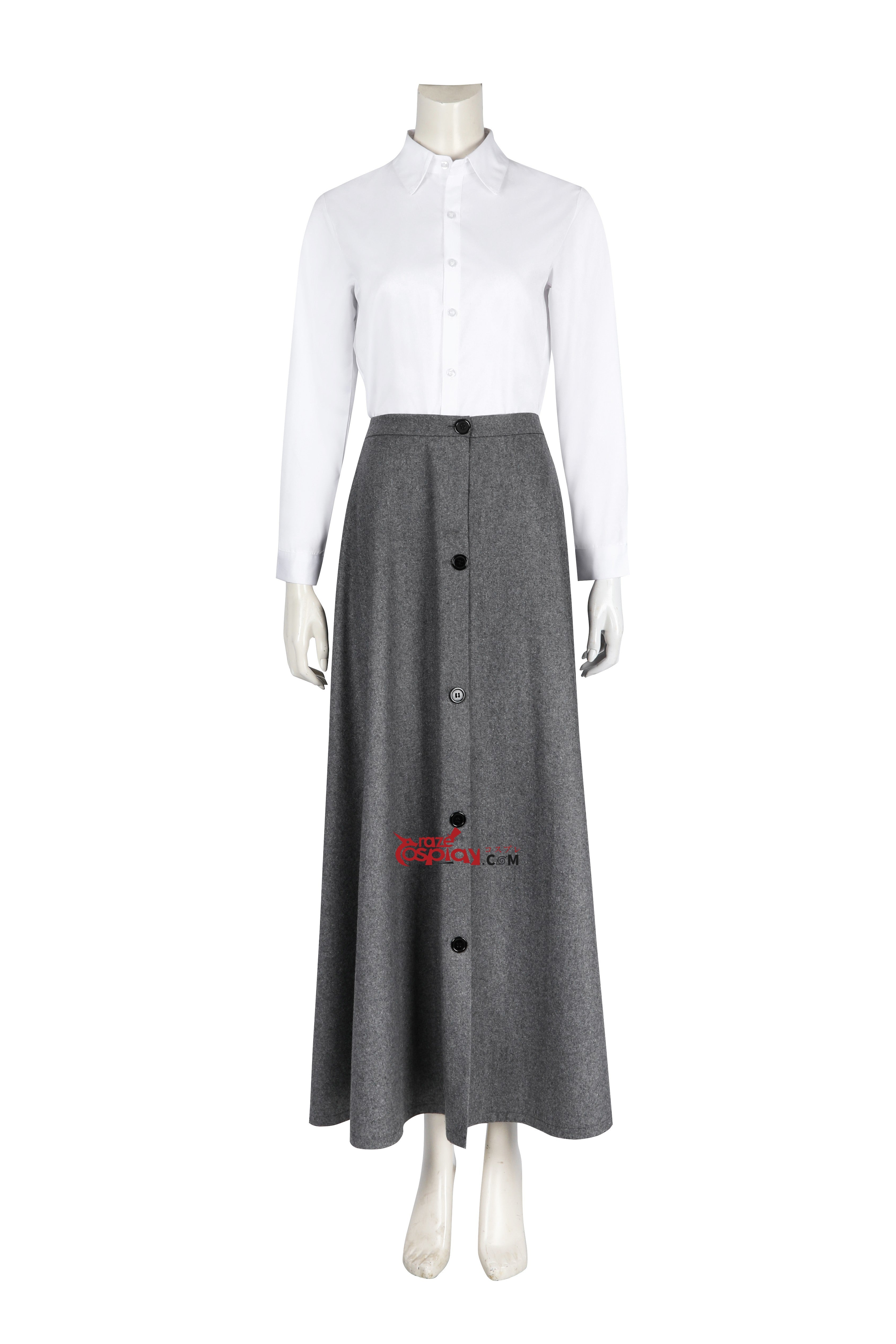 Diana Prince Grey Outfit Cosplay Costume