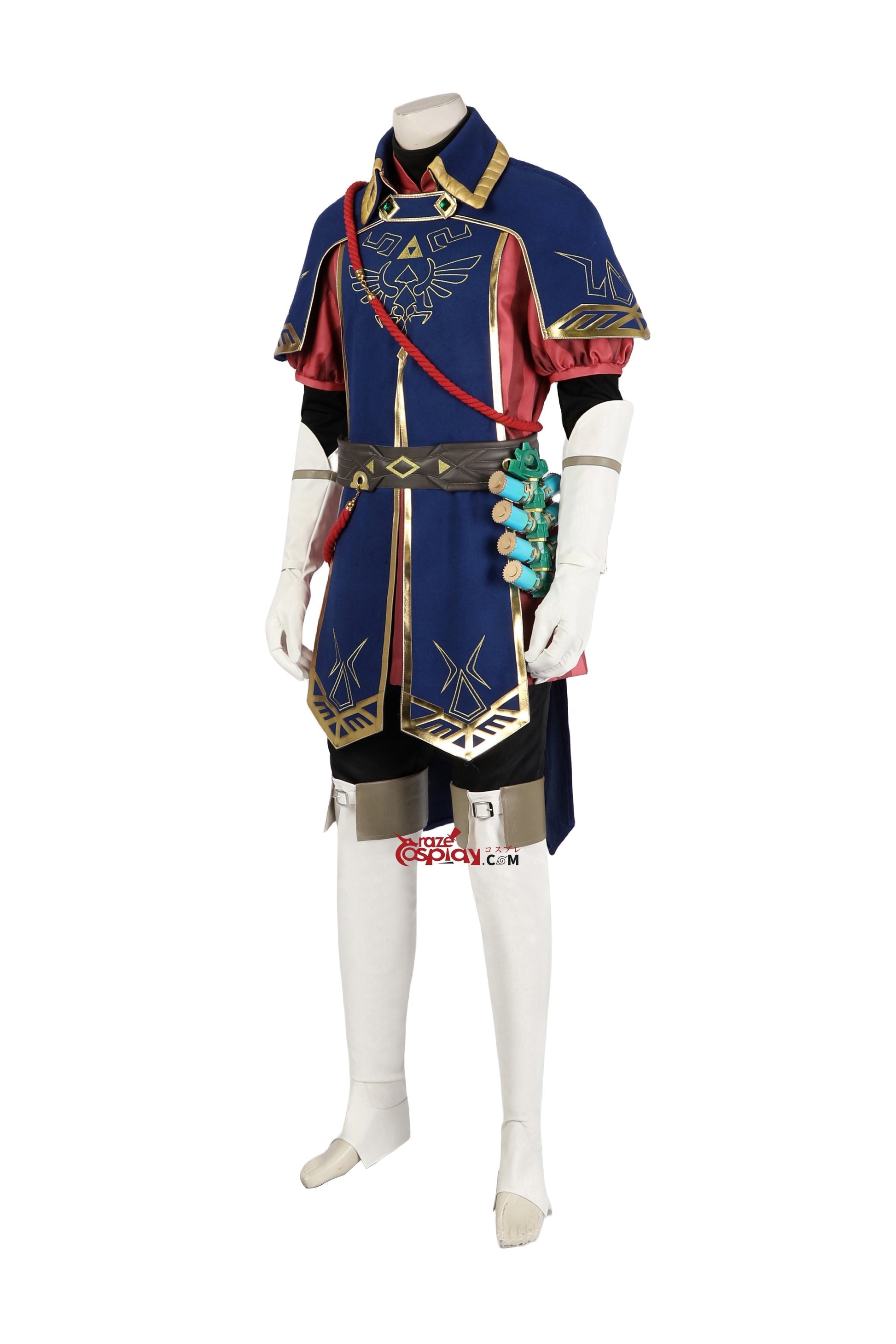 Zelda Link Royal Guard Uniform Cosplay Costume