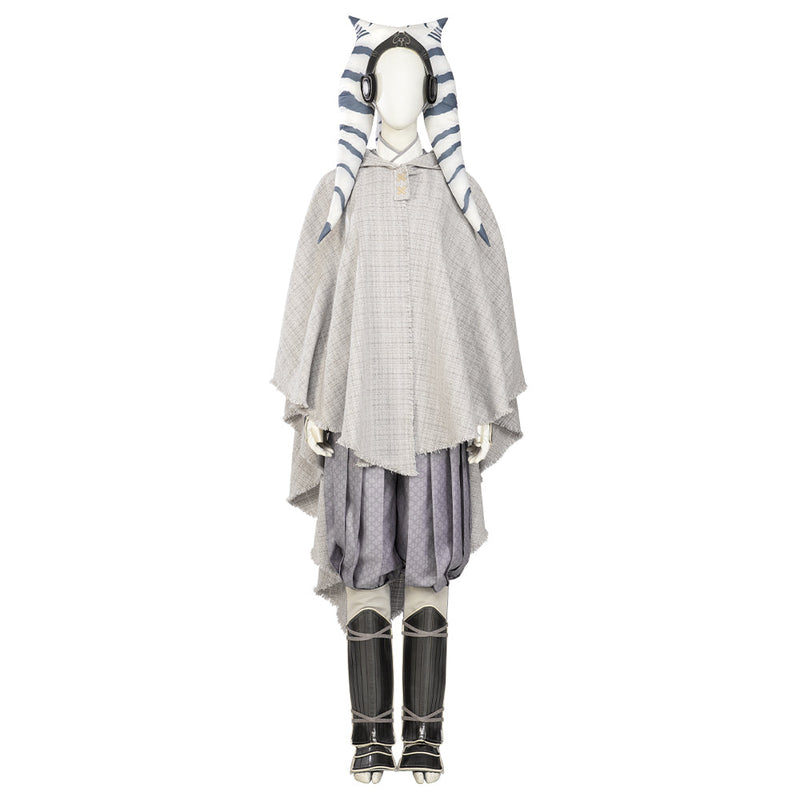 SW Ahsoka White Outfit Cosplay Costume