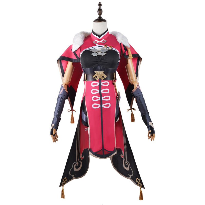Game Genshin Impact Cosplay Costume Beidou Dress