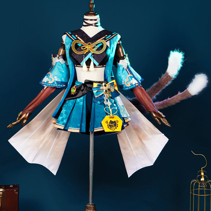 Kirara Outfit Genshin Impact Cosplay Costumes