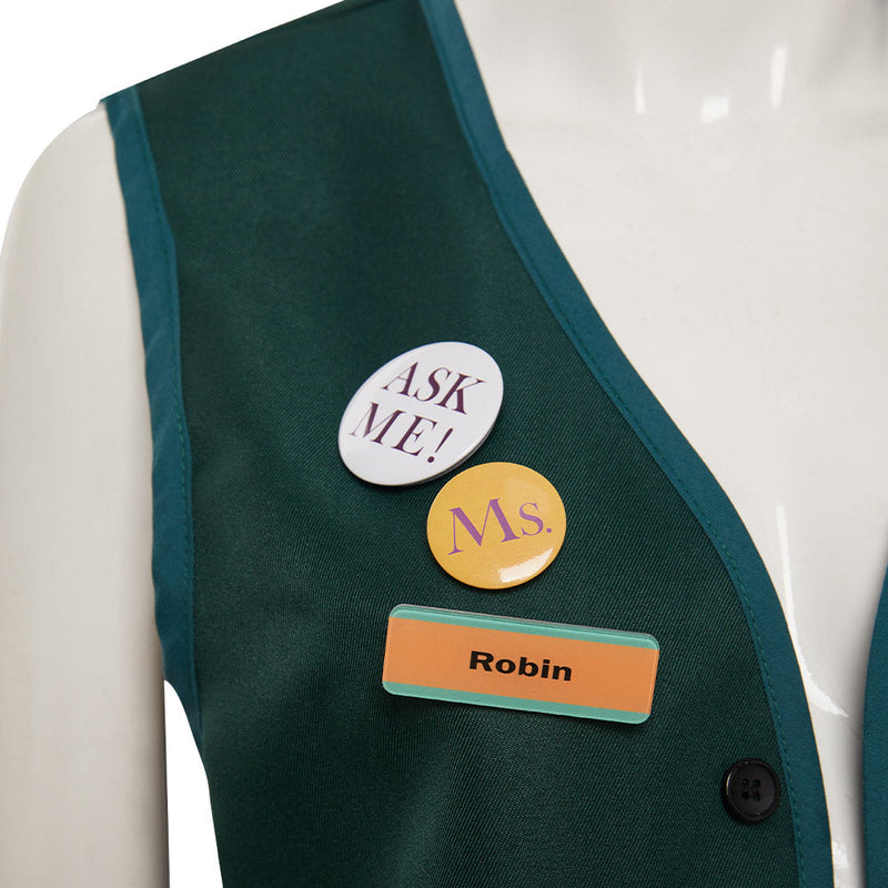 Stranger Things 4 Robin Buckley /Steve Harrington Cosplay Costume Vest Outfits