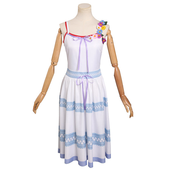 Final Fantasy VII ff7 Aerith Gainsborough Dress Cosplay Costume
