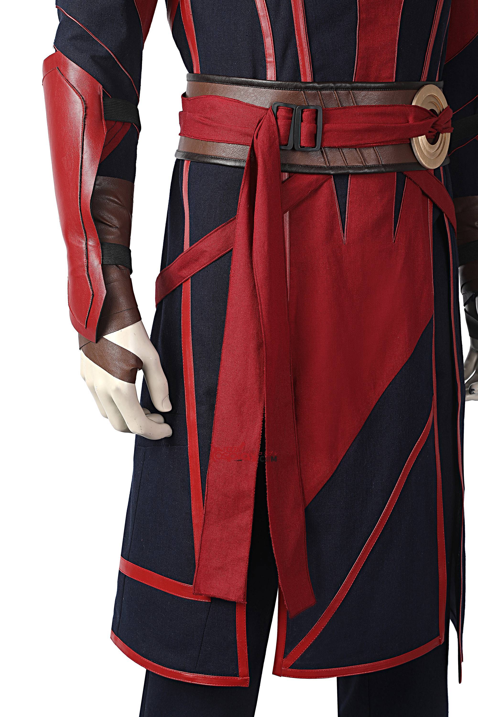 Stephen Strange Black Red Outfit Cosplay Costume