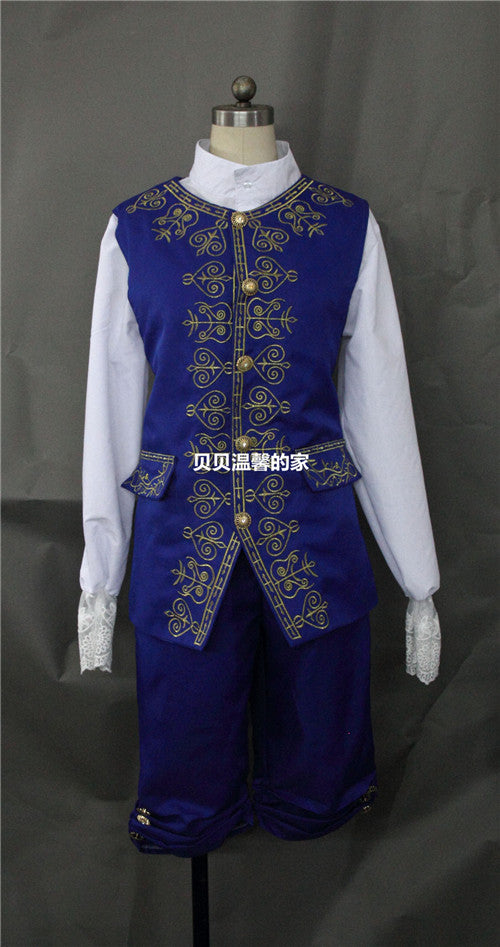 Beauty And The Beast Prince Adam Suit Cosplay Costume Adults Halloween Outfit