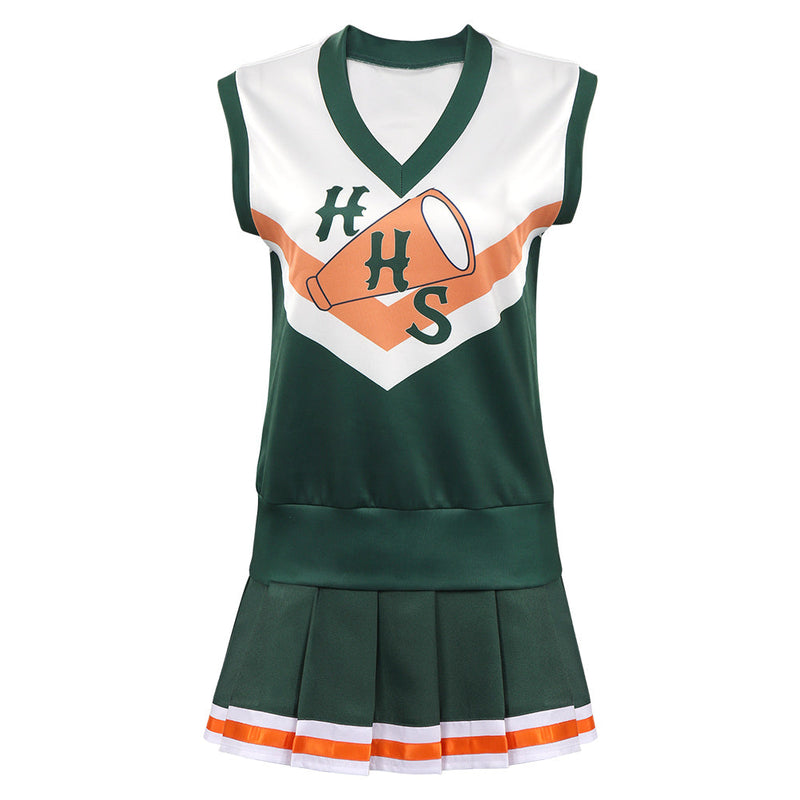 Stranger Things Season 4 Chrissy Hawkins Cheerleader Cosplay Costume Hawkins Cheer Uniform Outfits