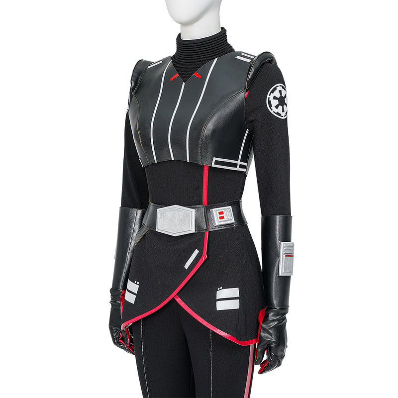 Seventh Sister Halloween Costume SW Rebels Jedi Hunter Female Cosplay Outfit