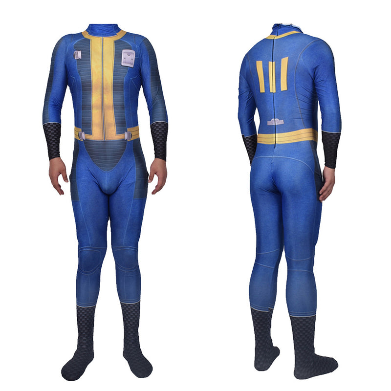 Fallout Vault 111 Jumpsuit Cosplay Costume