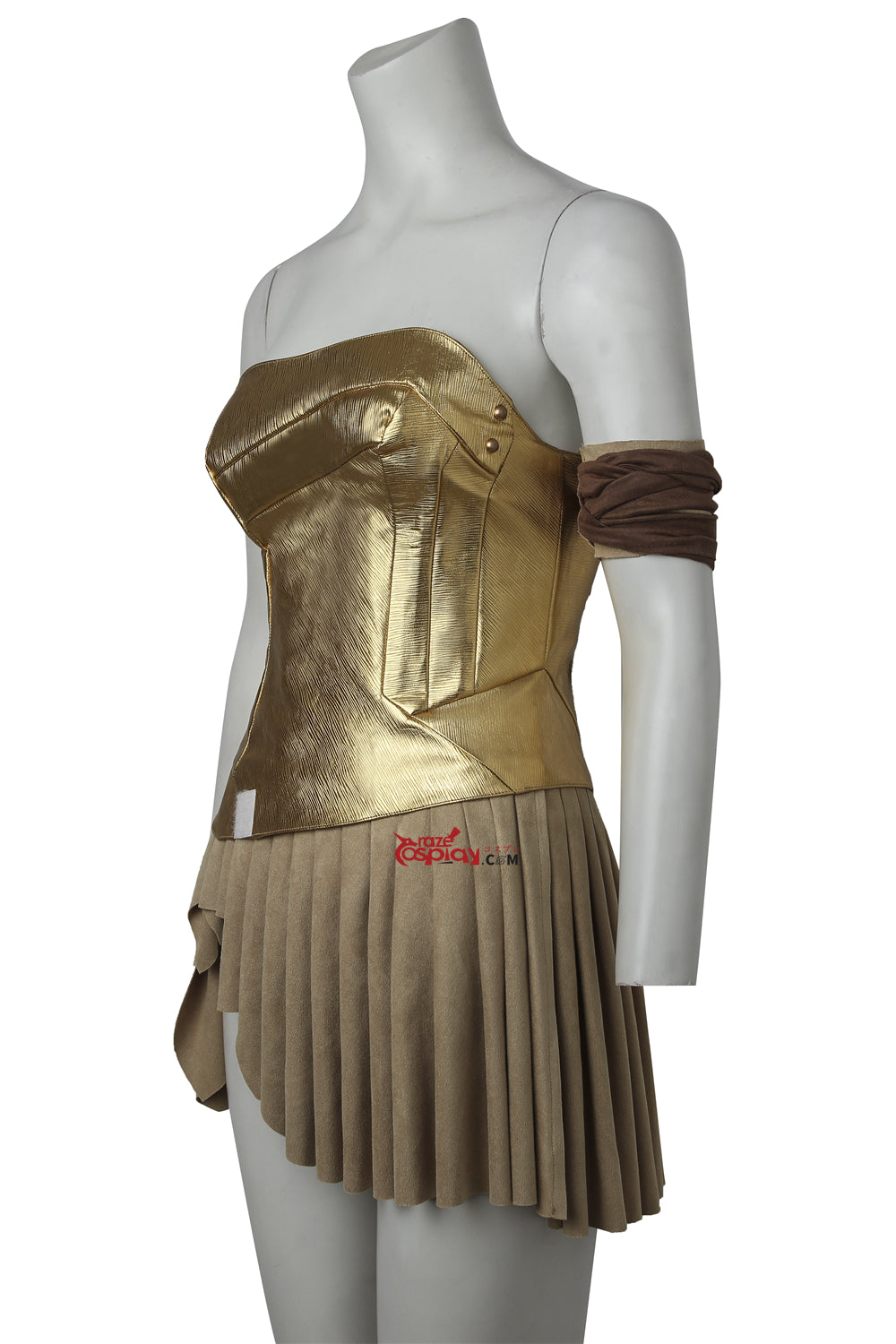 Diana Prince Golden Cosplay Costume
