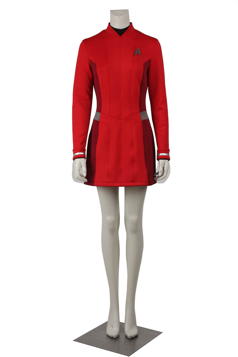 ST Beyond Uhura Red Outfit Cosplay Costume