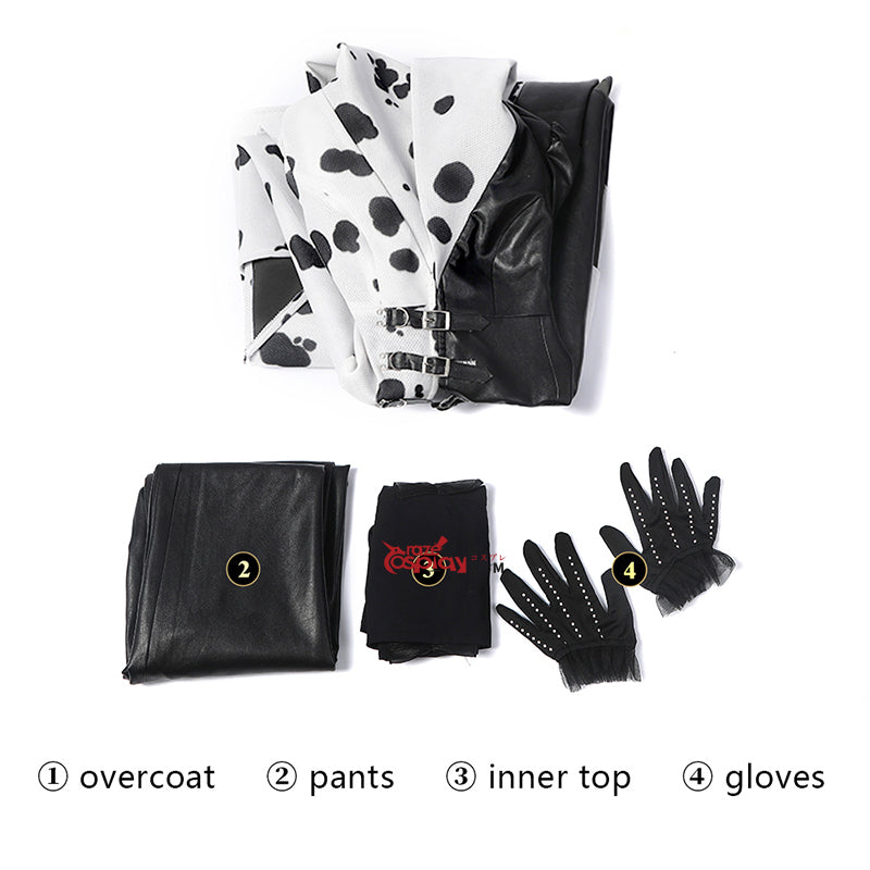 De Vil Dress Cosplay Costume