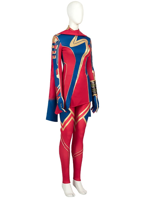 Ms Marvel Kamala Khan Outfit Halloween Cosplay Costume
