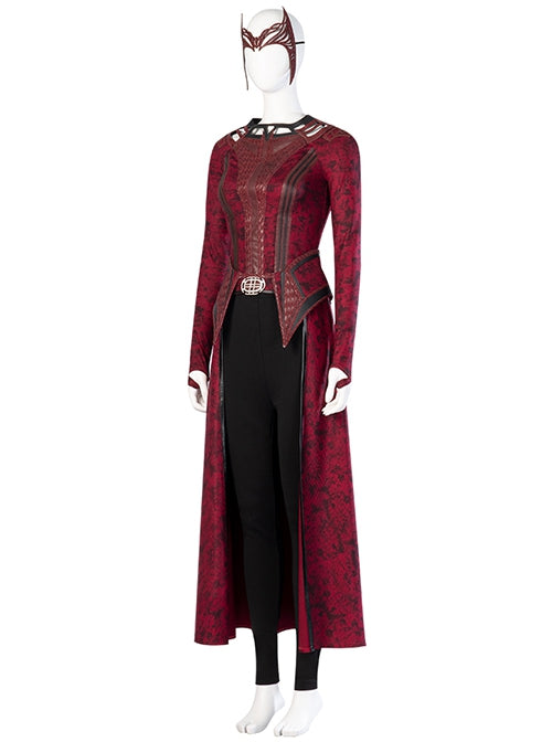 Scarlet Witch Costume Doctor Strange in the Multiverse of Madness Cosplay Outfit
