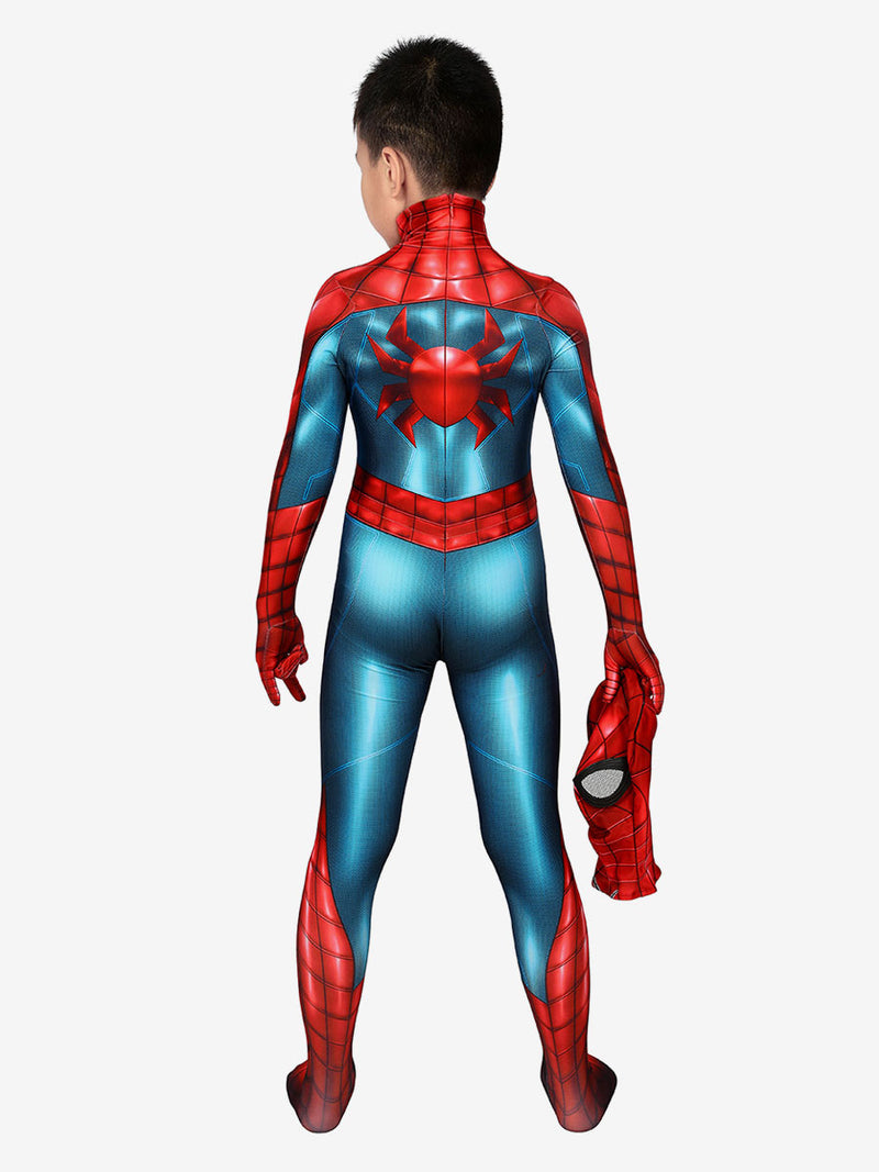 Spider Man Cosplay Marvel’s Spider-man Game Cosplay Spider-Man armour-MK IV Kid Cosplay Suit