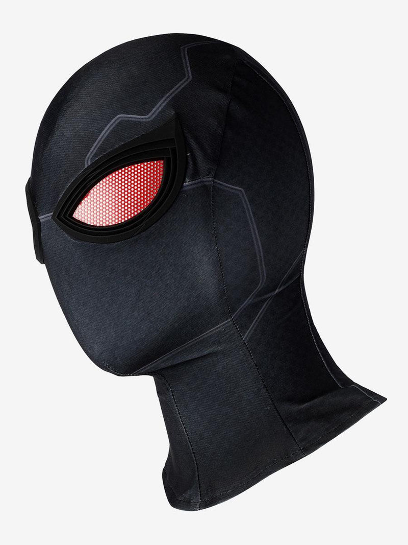 Spider Man Cosplay Spider-Man PS5 Miles Morales Dark Suit For Adult