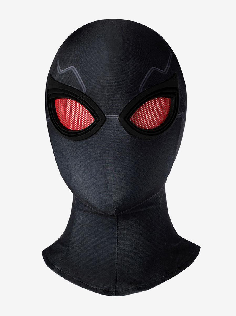 Spider Man Cosplay Spider-Man PS5 Miles Morales Dark Suit For Adult