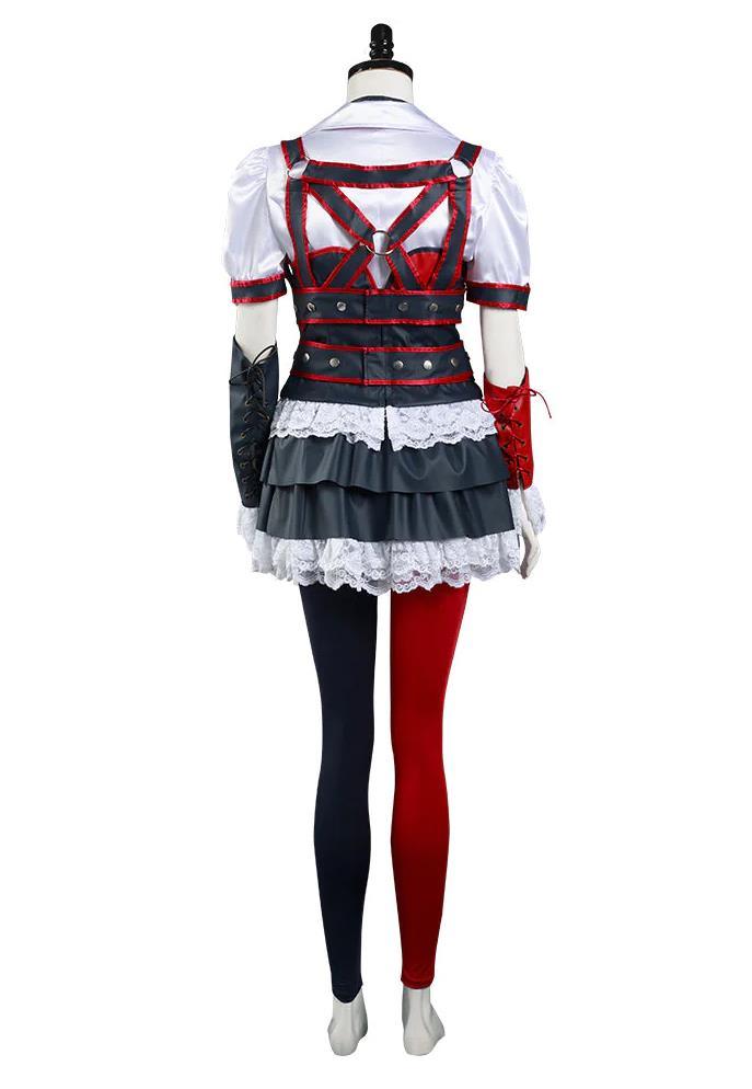 Batman Arkham Knight Harley Quinn Dress Cosplay Costume