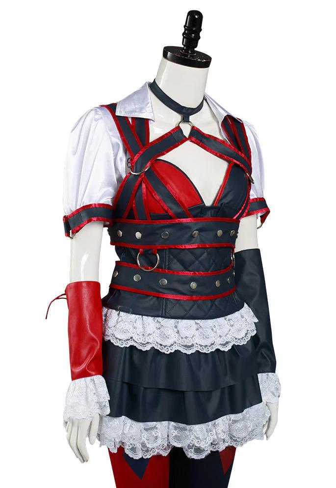 Batman Arkham Knight Harley Quinn Dress Cosplay Costume