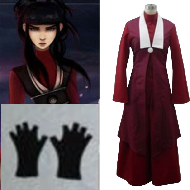 Avatar The Last Airbender Mai Outfit Halloween Cosplay Costume