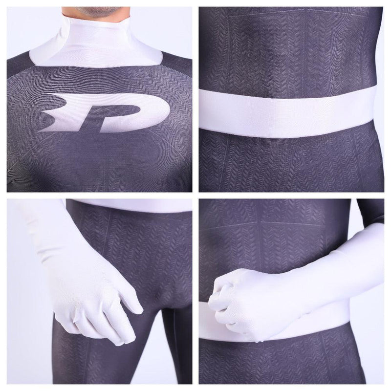 Adult Danny Phantom Jumpsuit Halloween Cosplay Costume