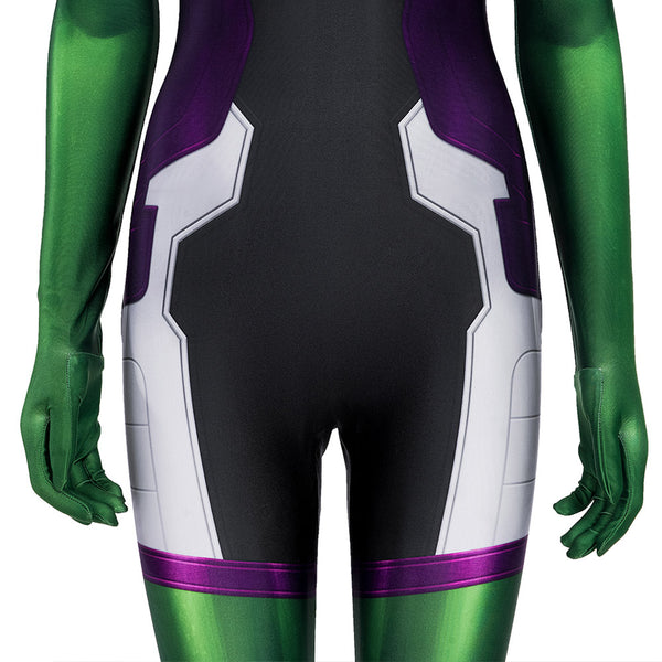 She Hulk Cosplay Costume Jumpsuit Outfits Halloween Carnival Suit