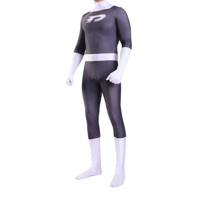 Adult Danny Phantom Jumpsuit Halloween Cosplay Costume