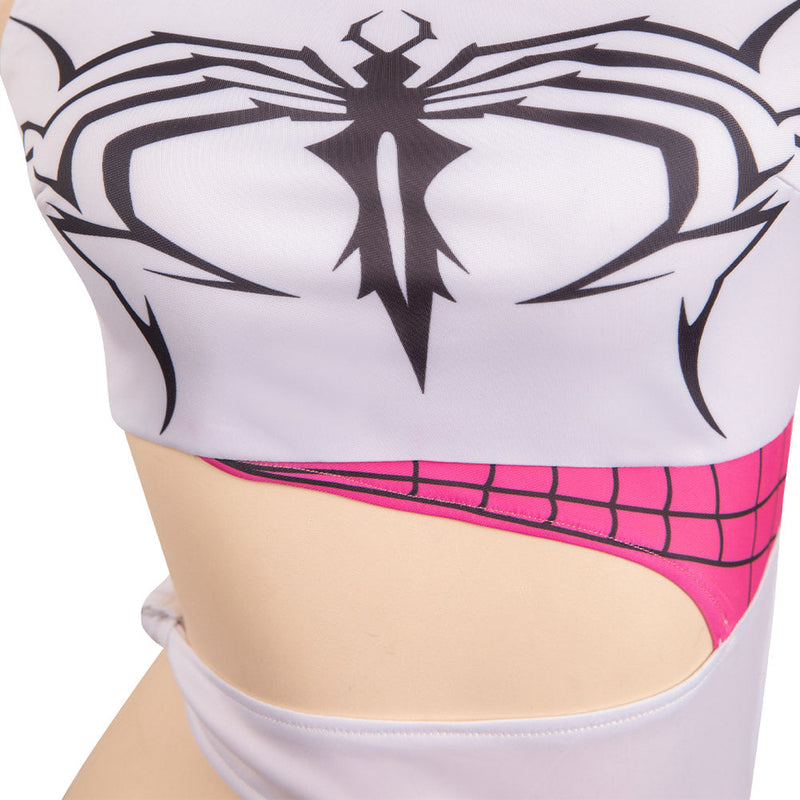 Spider-Man Gwen Cosplay Costume Swimsuit Outfits Halloween Carnival Party Disguise Suit