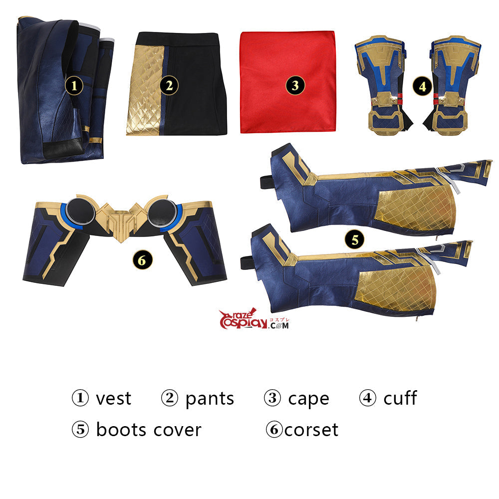Odin Borson Outfit Cosplay Costume