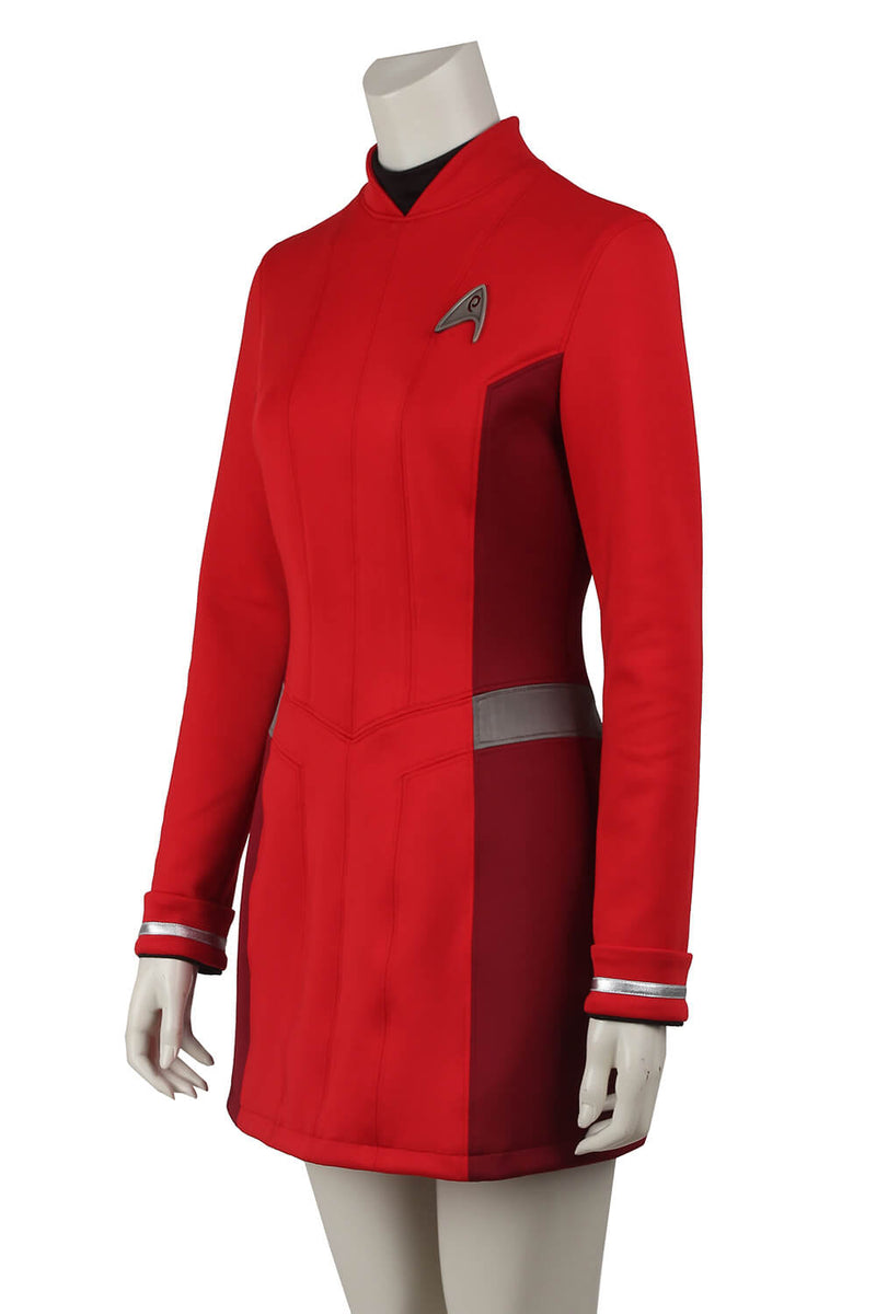 ST Beyond Uhura Red Outfit Cosplay Costume